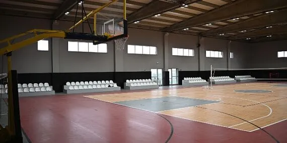 Selçuklu Belediyesi Selçuklu Fen Lisesi Kapalı Spor Salonu tamamlandı