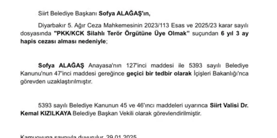 Siirt Belediyesi'ne kayyum atandı! haberi