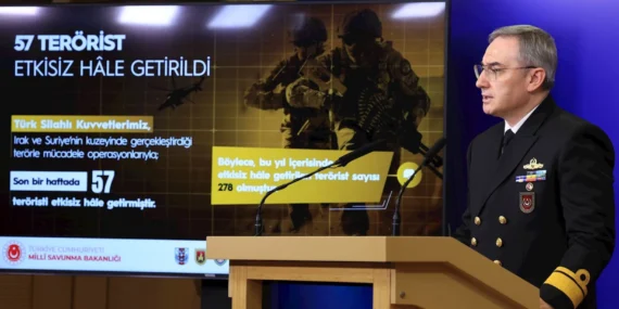 Son bir haftada 57 terörist etkisiz halde haberi