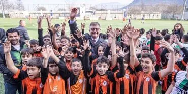 Sponsorluk Büyükşehir’den santra Başkan Tugay’dan haberi