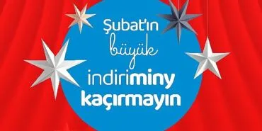Şubat’ın büyük indiriminy kaçırmayın haberi