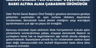 TBB: Düşünceler baskı altına alınmaktadır haberi