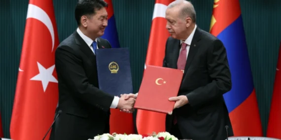 Türkiye ile Moğolistan arasında 10 stratejik imza haberi