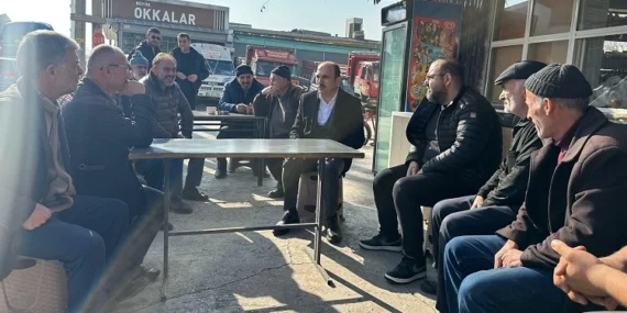 Uğur İbrahim Altay Konya esnafıyla buluştu haberi