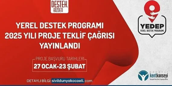YEDEP'ten 2025 yılı proje teklif çağrısı haberi