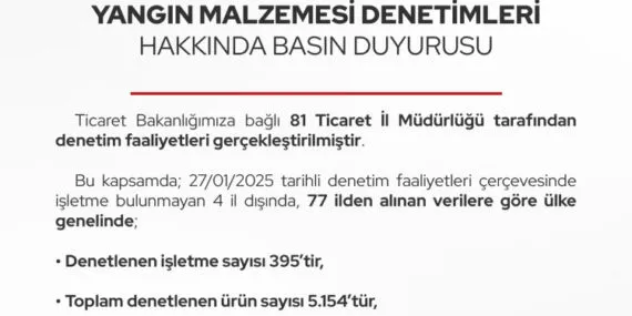 Yangın denetimlerde 351 firmadan savunma istendi haberi
