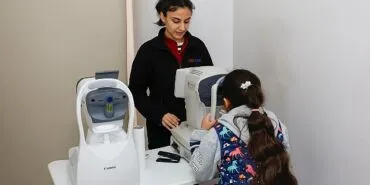 Yenişehir Belediyesinden çocuklara göz sağlığı desteği haberi