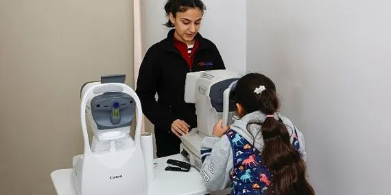 Yenişehir Belediyesinden çocuklara göz sağlığı desteği haberi