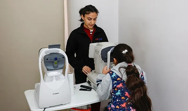 Yenişehir Belediyesinden çocuklara göz sağlığı desteği haberi
