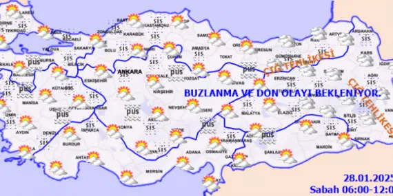 Yurt genelinde bugün hava nasıl olacak? haberi