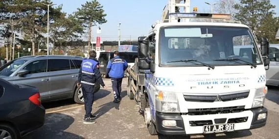 Zabıta, 2 bin 736 aracı çekti haberi