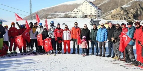 Kop Kayak Merkezi Kış Sezonuna Merhaba Dedi! Haberi