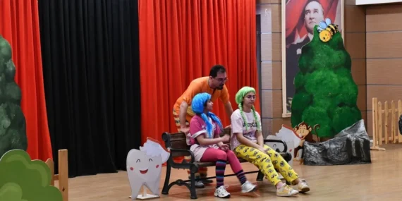 "Mikropsuz Bir Hayat" çocuklarla buluştu haberi