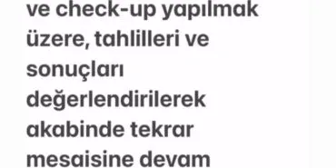 'Bahçeli hastaneye kaldırıldı' iddialarına Özel Kalem açıklaması haberi