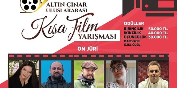 1. Altın Çınar Uluslararası Kısa Film Yarışması başvuruları başladı haberi