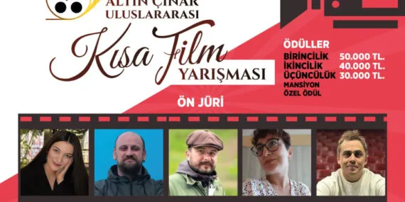1. Altın Çınar Uluslararası Kısa Film Yarışması başvuruları başladı haberi
