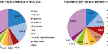 2024'te yabancı gelinlerde ülke zirvesi değişti mi? haberi