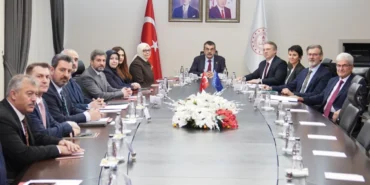 AB Türkiye Delegasyonu MEB'de haberi