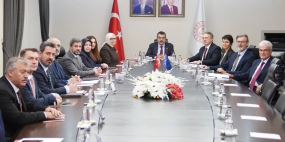 AB Türkiye Delegasyonu MEB'de haberi