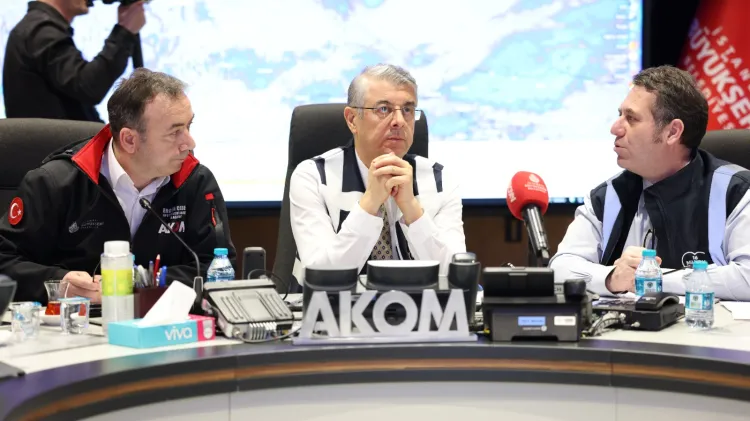 AKOM'da kış tatbikatı... Yeni sistem araçlar test edildi haberi