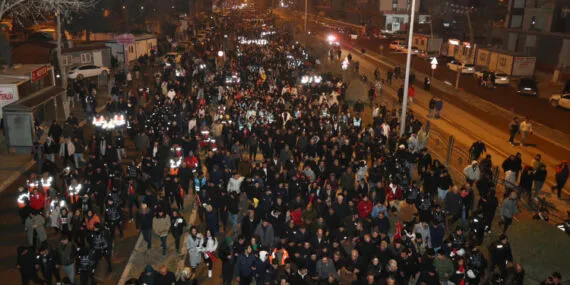 Adıyaman'da sessiz yürüyüş haberi