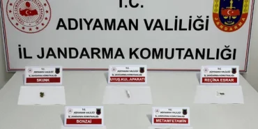 Adıyaman'da uyuşturucu operasyonu: 25 gözaltı! haberi
