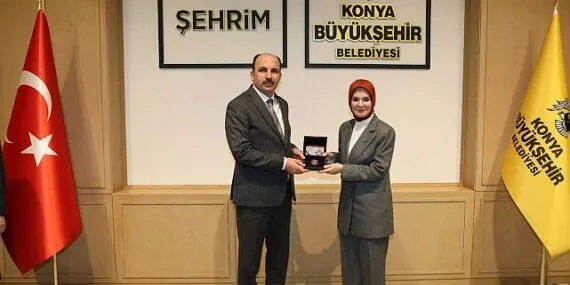 Aile ve Sosyal Hizmetler Bakanı Göktaş Başkan Altay’ı Ziyaret Etti haberi