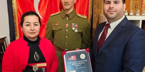 Altın Lale’nin '6 Şubat Deprem Yardım Ödülü' Bilginsoy’un oldu haberi