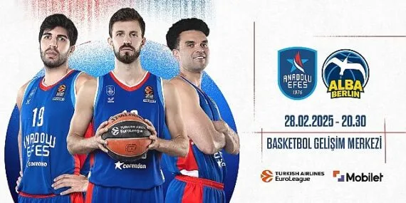 Anadolu Efes, Evinde Alba Berlin'i Ağırlayacak haberi