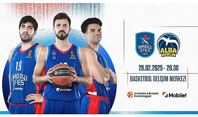 Anadolu Efes, Evinde Alba Berlin'i Ağırlayacak haberi