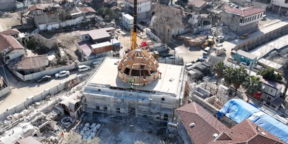 Anadolu'nun ilk camisi ayağa kalkıyor haberi