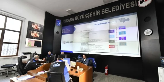Ankara AKOM görevinin başında haberi