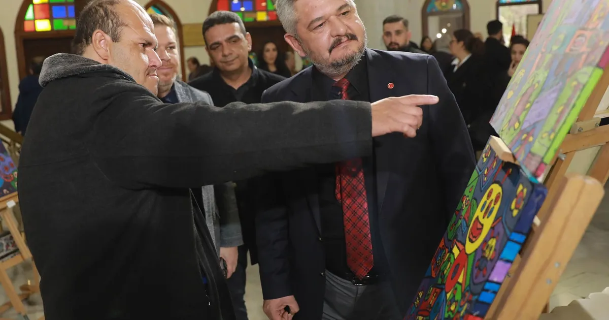 Ankara'da engel tanımayan resim sergisi haberi