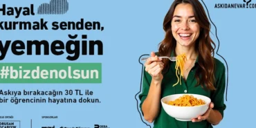 Askıda Ne Var, 1 milyon öğün hedefiyle "#BizdenOlsun" diyor haberi