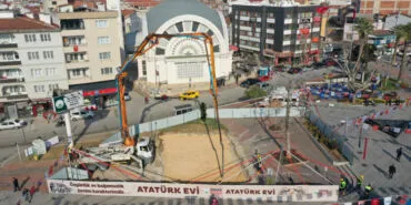 Atatürk Evi’nin temeli atıldı haberi