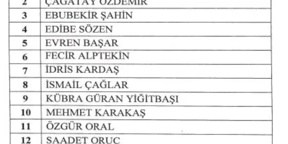 BİK Genel Kurul Temsilciliklerine atamalar Resmi Gazete'de haberi