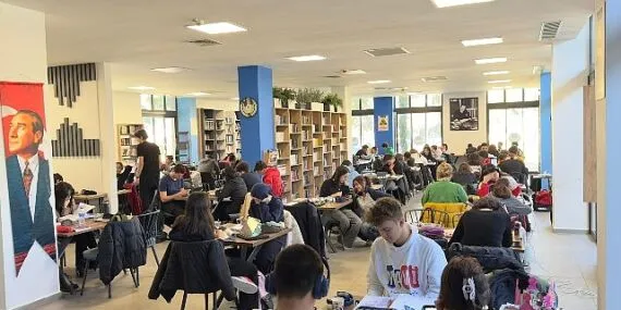 Başkan Çerçioğlu’nun Öğrencilere Armağanı Çalışma Salonlarına Yoğun İlgi haberi