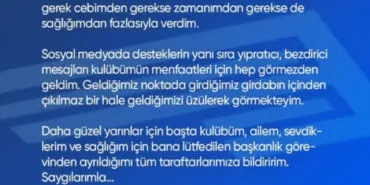 Bedirhan Durak istifa etti! haberi