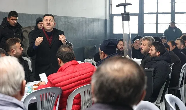 Belediye Başkanı Rasim Arı, Sanayi Esnafıyla Buluştu haberi