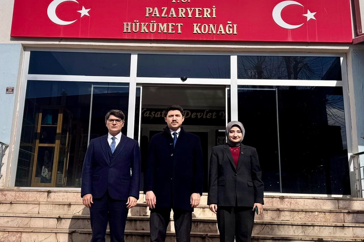 Bilecik Pazaryeri Kaymakamı Kahraman’a iade-i ziyaret haberi