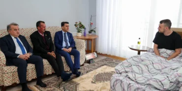 Bilecik Valisi Aygöl, Gazi Aydın’ı unutmadı haberi