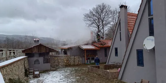 Bilecik'te çiftlikte çıkan yangın kontrol altına alındı haberi