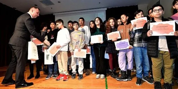 Bornova’da genç kaşifler sertifikalarını aldı haberi