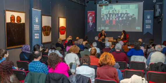 Burcu Kara, ‘Bursa Bellek'in konuğu oldu haberi