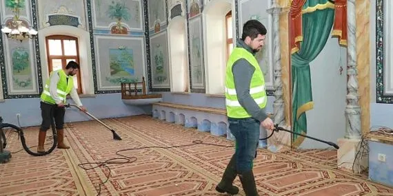 Burhaniye Belediyesi’nden Camilerde Ramazan Hazırlığı haberi