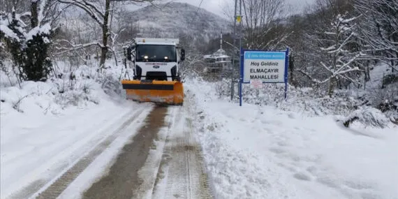 Bursa İnegöl Belediyesi 80 personel 20 araçla sahada haberi
