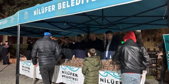 Bursa Nilüfer’de Berat Kandili bereketi haberi