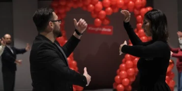 Bursa Nilüferli çiftlerden Sevgililer Günü tangosu haberi