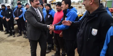 Bursa Yenişehir'de Başkan Özel temizlik işçileriyle bir araya geldi haberi