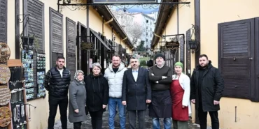 Bursa Yıldırım'dan Irgandı'dan ziyaret haberi